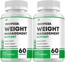 Zempoza Metabolismo Capsules - Zempoza Suplemento dietético Naural, Zempoza Metabolismo Apoyo Capsules, Zempoza Pills, Zampoza, Zempoza Reseñas (2 Packs - 120 Capsules)