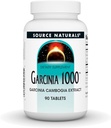 Fuente Naturales Extracto de Garcinia Cambogia, 1.000 MG- 90 Tablas