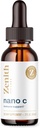 Zenith Labs Liquid Vitamina C Drops for Adults - Nano C Natural Immune Support Supplement, Vitamin C Liquid Supplement for Stronger Immunity - Nanotechnology Micro C Particles for Fast Absorption