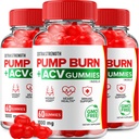 Bomba Quemar Keto ACV Gummies - Keto Pump Burn Gummies Comentarios, Bomba Quemar Keto + ACV Gummies para Gestión de Peso B12 Burn Pump Advanced 1000mg Formula (3 Pack - 180 Gummies)