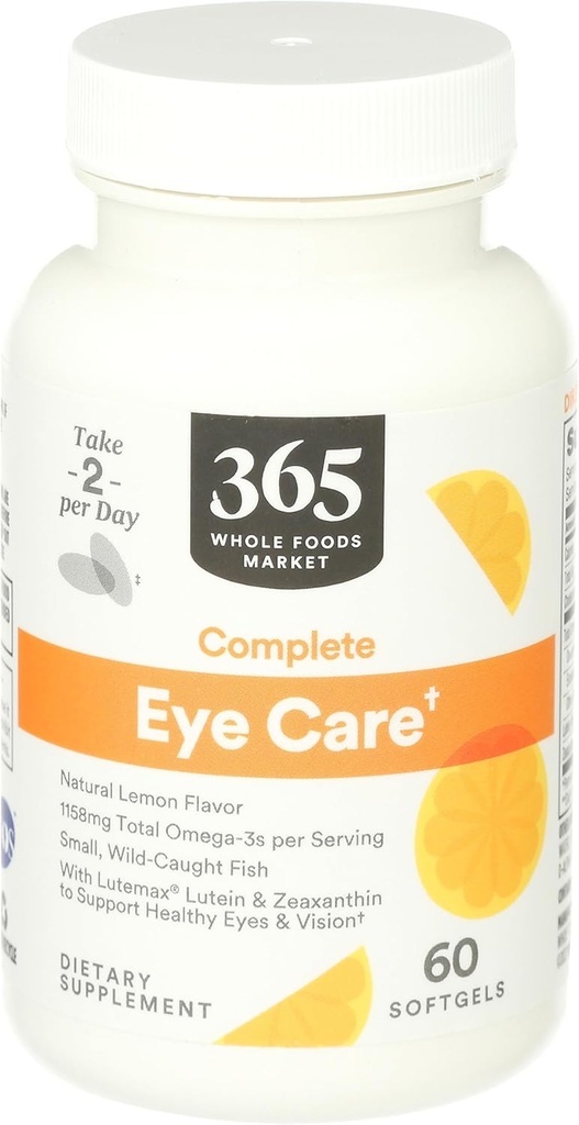 365 por Whole Foods Market, Omega Eye Care, 60 ct