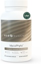 EcoNugenics MycoPhyto Complex: Mushroom Supplement for Intensive Immune Support – 60 Capsules – Incluye Turquía Tail, Reishi, Cordyceps, Maitake &amp; Más – Energía, Gut Health & Nootropic Brain Support