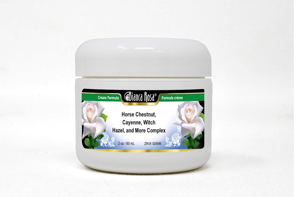 Bianca Rosa Horse Chestnut, Cayenne, Witch Hazel, and More Complex Cream (2 oz, ZIN: 524549) - 2 Pack