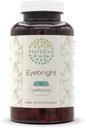 HerbEra Eyebright 120 cápsulas, 500 mg, cultivada responsablemente Hecho con Eyebright (Euphrasia spp.) Herb seco (120 cápsulas)