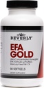Beverly International EFA Gold, 90 Softgel Capsules. Alta potencia Omega-3s EPA y DHA + Omega 6 líquido9 ácidos grasos. Combinación de pescado, Flaxseed y aceite de borrado.