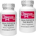 Investigación cardiovascular Magnesio Taurate - 125 mg Magnesio Elemental -120 Conde (60 X2)