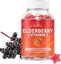 BeLive Elderberry Gummies con zinc y vitamina C, D, A, E, B12-50 Ct Immune Suplemento de soporte para huesos saludables " dientes, Vegan, Keto " Non-GMO - Raspberry Flavor