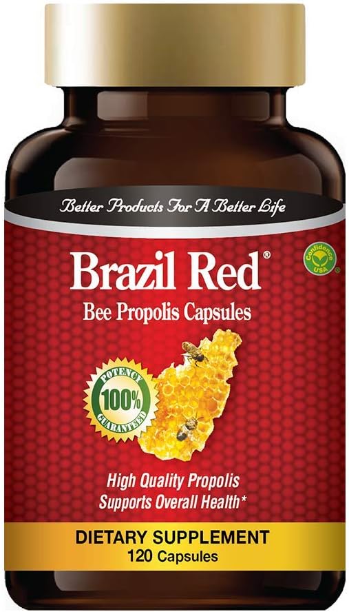 Brasil Red Bee High Concentrate Propolis (120 cápsulas)