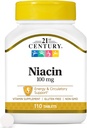 Tablas de niacina del siglo XXI, 100 mg, 110 conteo