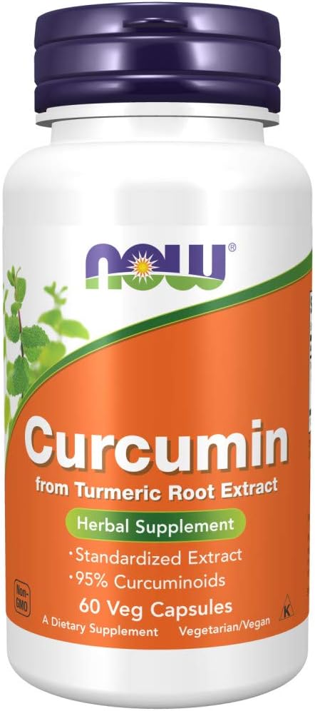 Ahora Alimentos, Curcumin Extracto 95, 60 Veg Capsules