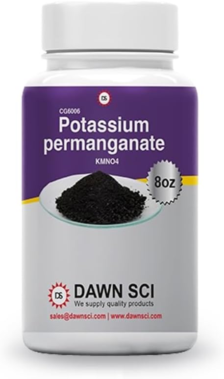 Potasio de Potasio de Grado Regente Permanganet 8oz Powder
