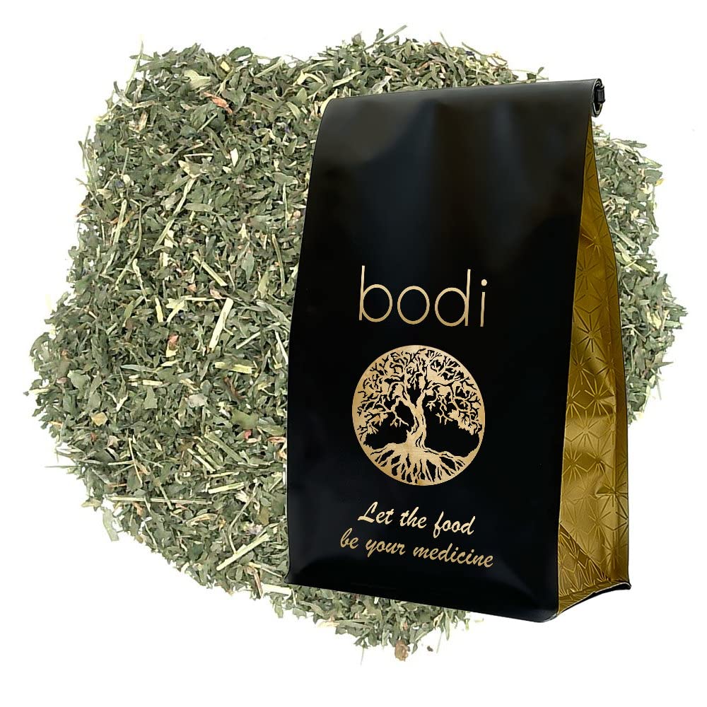 bodi : Alfalfa Leaf Cut Dried ← 4oz a 5lb tención 100% puro natural salvaje elaborado (16 Oz)