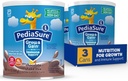 PediaSure Grow &amp; Gain with Immune Support Shake Mix Powder, 23 Vitaminas & Minerales, 6g Proteína, Non-GMO, Sin gluten, Chocolate, 14.1 oz Can, Pack de 3-24 porciones