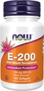 AHORA Alimentos Suplementos, Vitamina E-200 UI Tocoferoles mixtos, Protección antioxidante*, 100 Softgels