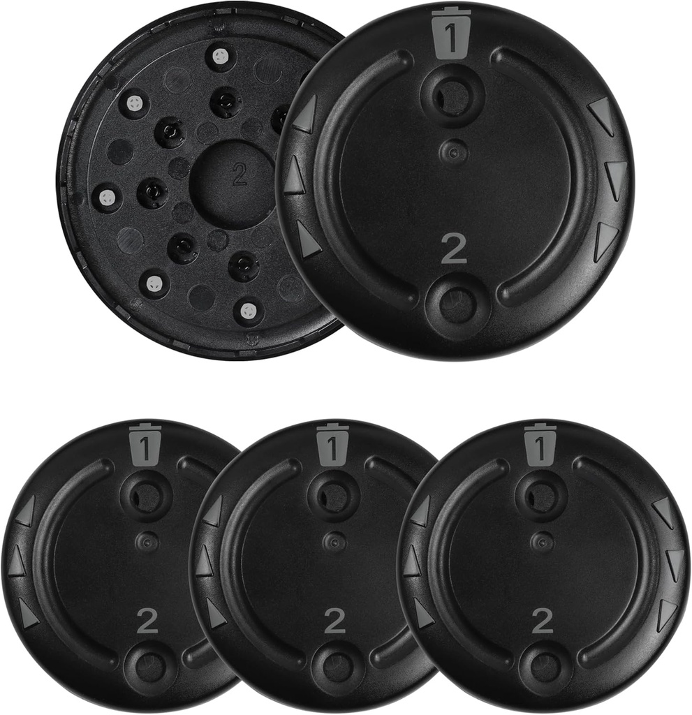 3 Packs (24 Pcs) Unitron Wax Guards Cerushield Disk v2.0 098-0445 para phonak, Hearing Aid Accesorios Wax Filters, Phonak Hearing aid Filters Wax Guard