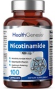 B-3 Nicotinamide 500 mg 100 Caps - Nicotinic Amide Niacin Natural Flush-Free Vitamin Formula - Supports Skin Cell Health