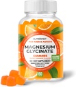 Magnesium Glycinate Gummies for Kids & Adults Women & Men - Sugar Free Gluten Free Non-GMO Vegan Chewable Supplement