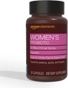 Elements One Daily Women's Probiotic, Support Urinary Tract and Vaginal Health, 50 Billion CFU (7 cepas), Lactobaccilus y Bifidobacteria blend, 30 cápsulas