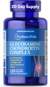 Puritan's Pride Glucosamine Chondroitin Complex for Women and Men, Dietary Supplement for Joint Health, 120 Rapid Release Capsules