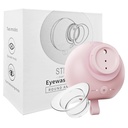 Nano Eye Mist Sprayer &amp; Eye Wash Kit, Portable Eye Mister for Eyelid to Relief Dry Eyes, Rechargeable Eye Steamer for Eye Drops Tool for Dryness, Stye, Skin SPA at Home, Office, Travel (Pink)