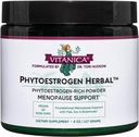 Vitanica Phytoestrogen Herbal Non-GMO PMS, Menopause Relief Supplement for Women, Hormone Balance, Night Sweats & Hot Flash Relief, Soy Isoflavones, Vegan, Polvo 8 Oz (Phytoestrogen Herbal)