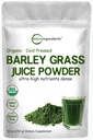 Micro Ingredientes Pólvora de cebada orgánica Polvo de jugo, 10 onzas, Frío Presionado, US Grown, Rich in Immune Vitamin, Fibras, Minerales, Antioxidantes y Proteína, Sistema de apoyo y digestión, Vegan