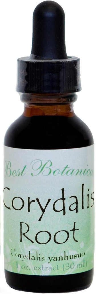 Los mejores botánicos Corydalis Root Extract 1 oz.