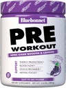 BlueBonnet Nutrition Extreme Edge Pre entrenamiento, Aumenta los niveles de óxido nítrico (NO)- 30 Serviciones, Flavor de uva, 10.56 Oz