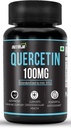 Quercetina 100mg cápsulas - Estándarizado al 95% TENIDO Altamente Purificado &amp; Bioavailable Suplemento TEN Natural Bio-flavonoides & potentes anti-Oxidantes (30 cápsulas)