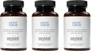 EGCG Ø Green Tea Extract tención 400 mg - Suplemento Antioxidante TEN Vegan, Gluten Free TENER 100 cápsulas vegetarianas (Pack of 3)