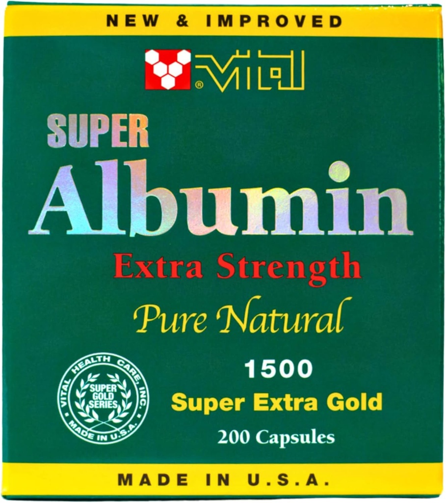 Nuevo &amp; mejorado super aluminio oro extra Strenth 1500 mg 200 cápsulas