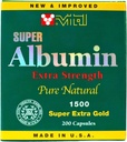Nuevo &amp; mejorado super aluminio oro extra Strenth 1500 mg 200 cápsulas