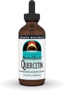 "Source Naturals NutraDrops Quercetin, Complejo Temporal Bioflavoniond* - 4 oz"