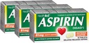 HealthA2Z® Aspirin 81 mg | Low Strength | Enteric Coated | Pain Relief | Reduces Minor Aches Muscle Pain & Cramps | Fever Reducer | Reduces Headache (40 Counts (Pack of 3))