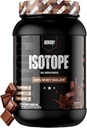 REDCON1 Isotope 100% Whey Isolate, Chocolate - Keto Friendly Whey Protein Powder - Baja Carb + Zero Añadido Sugar Whey Protein Isolate - Keto Protein Powder (30 Servings)
