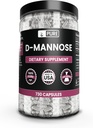 PURE ORIGINAL INGREDIENTES D-Mannose (730 capsules) No hay magnesio o rifles de arroz, siempre puro, lab Verified