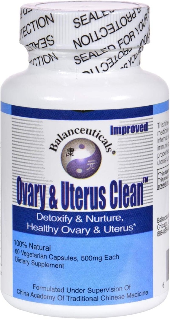 Ovary and Uterus Clean - 500 mg - 60 Capsules