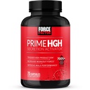 Factor de fuerza Primer HGH activación de la secreción, HGH suplemento para hombres con alfa auditado clínicamente para ayudar a desencadenar la producción de HGH, aumentar la fuerza de entrenamiento y mejorar el rendimiento, 75 cápsulas