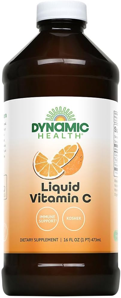 Salud dinámica Vitamina líquido C - Bot reducido : 10039: Liq, Citrus (Btl-Plastic) 1000mg 16oz