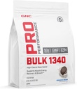 GNC Pro Performance Bulk 1340 Mass Gainer Protein Powder, 50g, Gluten Free, Whey, Creatine, BCAA, 3rd Party Tested, Muscle Recovery &amp; Growth, Micronutrientes, Cookies y Crema, 9 Servimientos
