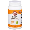 Manitoba Harvest Hemp Seed Oil Softgels, 780 Mg de Omegas de base vegetal 3 &amp; 6 por Serving, 120 Ct