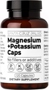 Santa Cruz Paleo Magnesium Potassium Capsules,120 Capsules, Magnesium Glycinate y Potassium Citrate, Gluten Free, Keto, Sugar Free, Paleo, For General Health, Brain, Muscle, Bone y Energy Support.