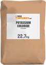 BulkSupplements.com Potassium Chloride Powder - Potassium Chloride Salt Substitute - Gluten Free, 200mg per Serving, 22.7g (50 lbs) (Pack of 1)