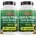 Chanca Piedra 360 capsules Stone Breaker Kidney Cleanse Detox " Repair, Gallbladder Supplements - All-Natural Vegan Pills Chancapiedra Stonebreaker Stonebreaker Kidney Stones Dissolver