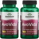 Swanson AvoVida - Suplemento Natural Promoción de la Movilidad Conjunta de Salud - Avocado &amp; Soybean Unsaponifiables para apoyar el cartílago " Tissue Health - (60 cápsulas, 300 mg cada uno) 2 Pack