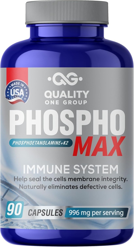 Fosfoetanolamina - Unique Blend of Phosphoethanolamine to Boost Your Immune System- Natural Fosfoetalonamina, 26 Years of Researched Formulation