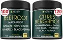 Bundle 6in1 Beet Root Capsules &amp; 6in1 Citrus Bergamot Suplemento