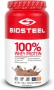 BioSteel Sports 100% Whey Protein Powder Suplemento, rBGH Hormona Gratis &amp; Post Workout Fórmula, Chocolate, 25 Serviciones, 25.5 Unces