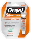 Orajel Moisturelock Tratamiento del síntoma del páramo frío, Crema 0.105 oz (Paquete mayo Vary)