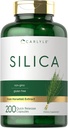 Carlyle Silica Suplemento cápsulas ← 200 Conde Silencio desde Horsetail Extract Silencio No Gluten